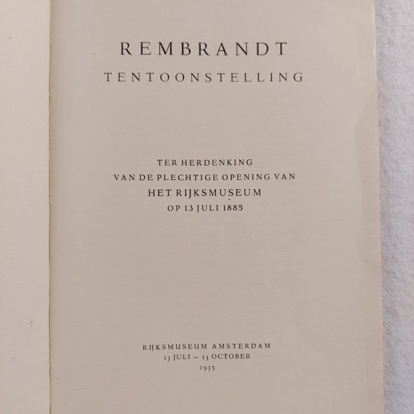 Rembrandt 1935