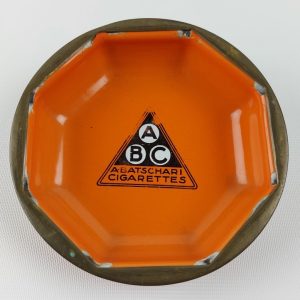 Batschari - Jugendstil emaille asbak