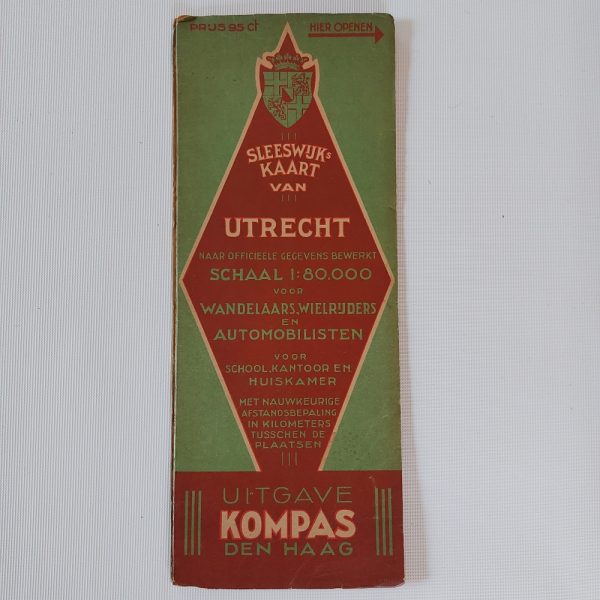 Provinciekaart Utrecht KOMPAS
