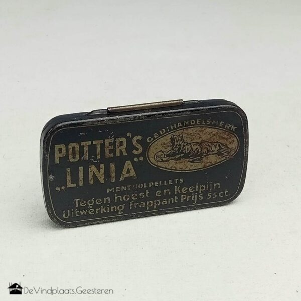 Potter's Linia oud blikje