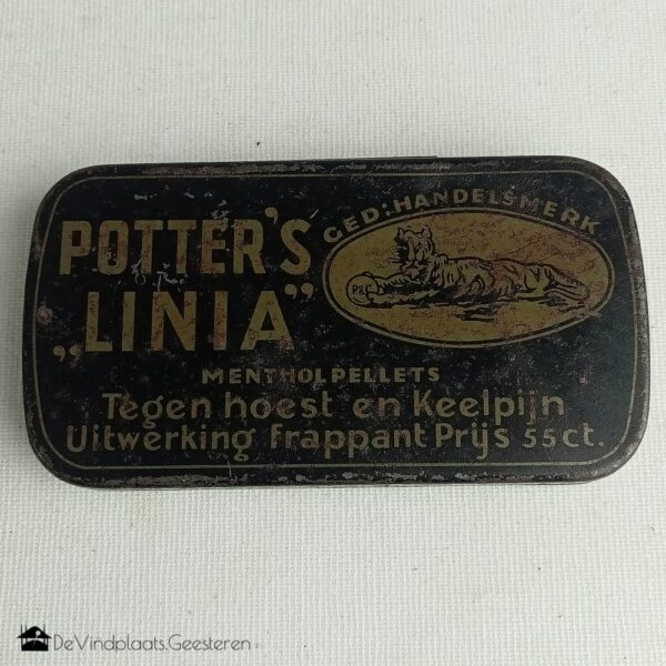 Potter's Linia oud blikje