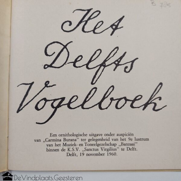 Delfts Vogelboek