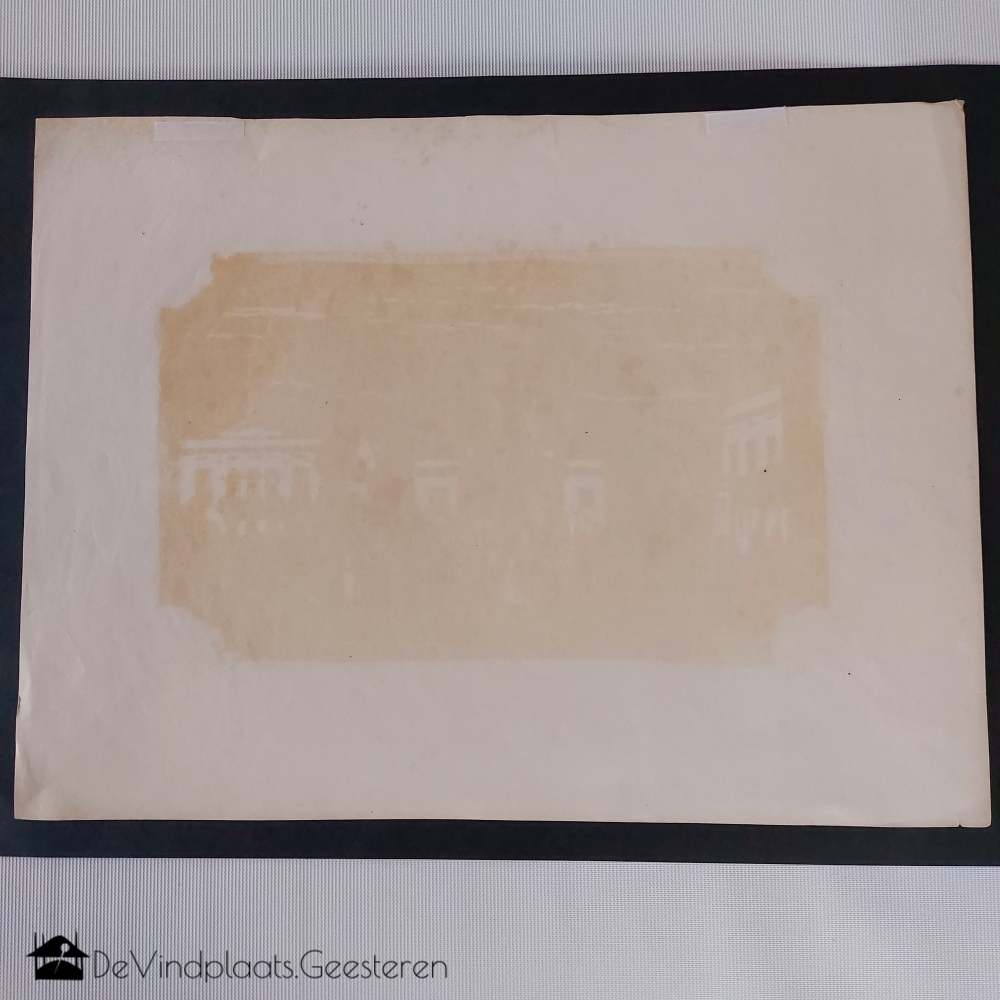 Antieke koffieprenten (2) Mariabrug Utrecht - Afbeelding 12