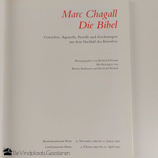 Marc Chagall – Die Bibel - Afbeelding 15