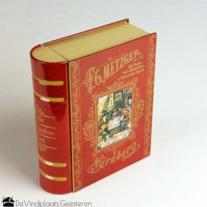 Koekblik boekvorm Nürnberger Lebkuchen