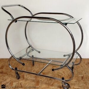 Bauhaus trolley chroombuizen