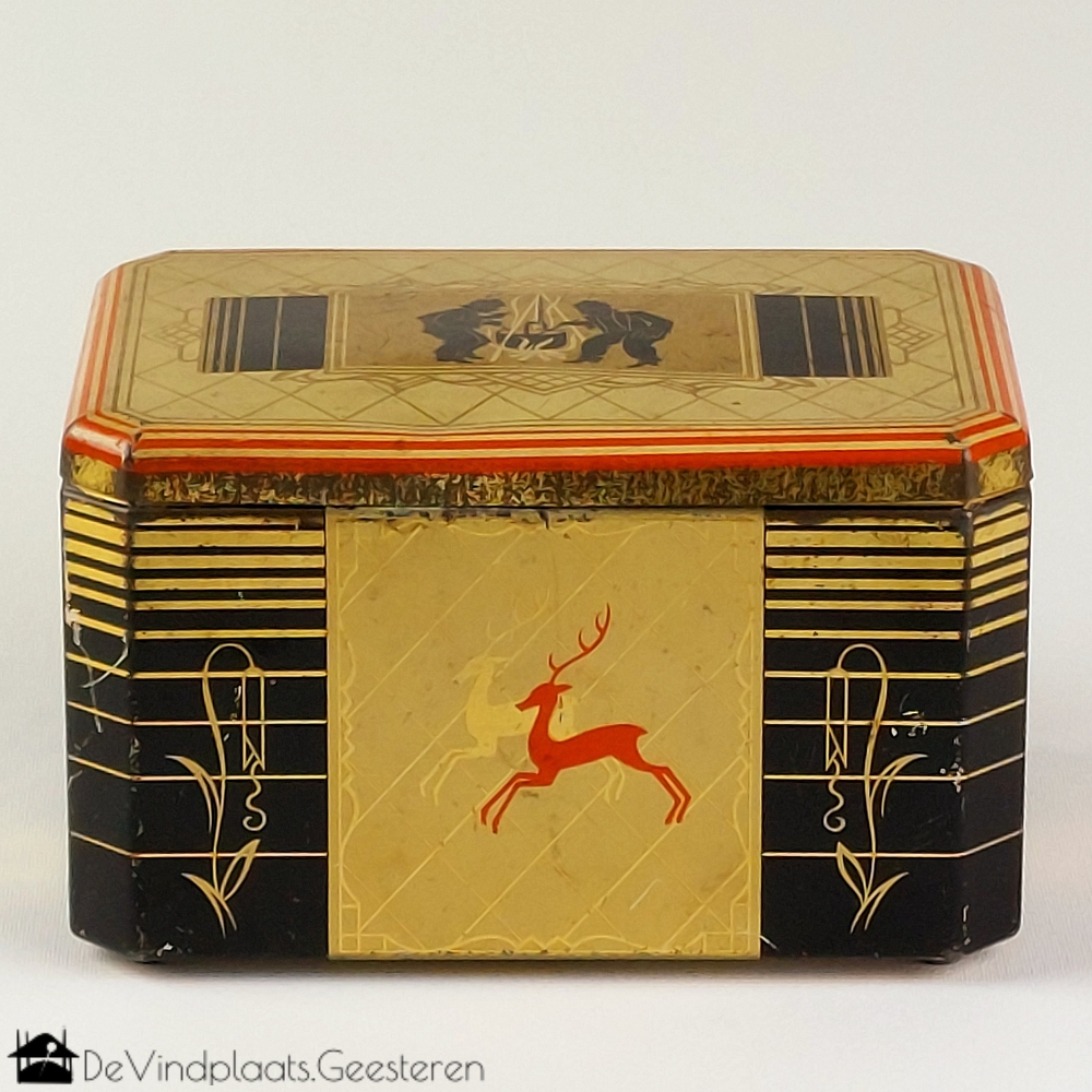 Art Deco Duits koffieblik - Afbeelding 2