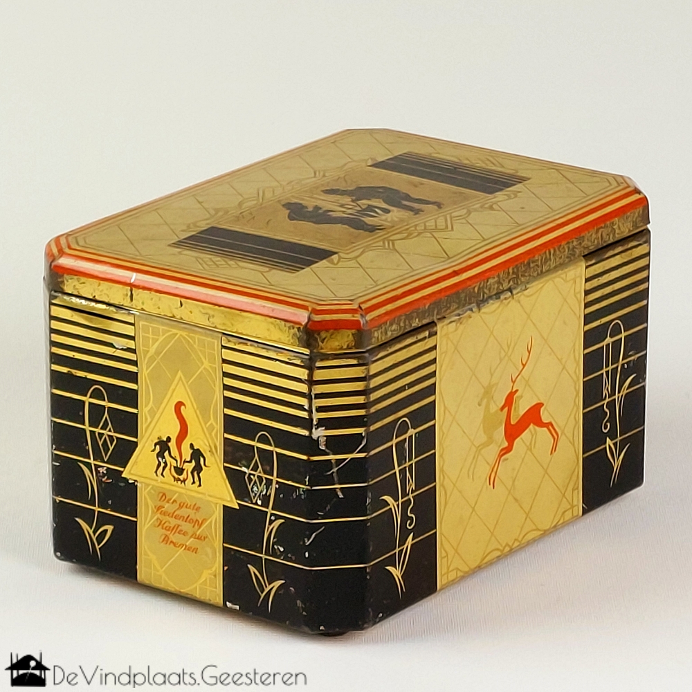 Art Deco Duits koffieblik - Afbeelding 5