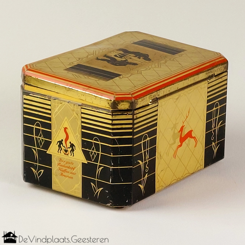 Art Deco Siedentopf Duits koffieblik