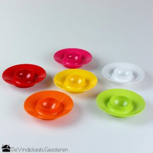 Set Mepal regenboog eierdopjes
