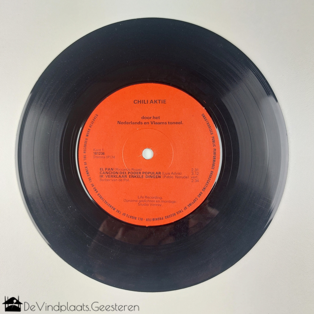 Het Chileense volk wint - vinylsingle - Afbeelding 2