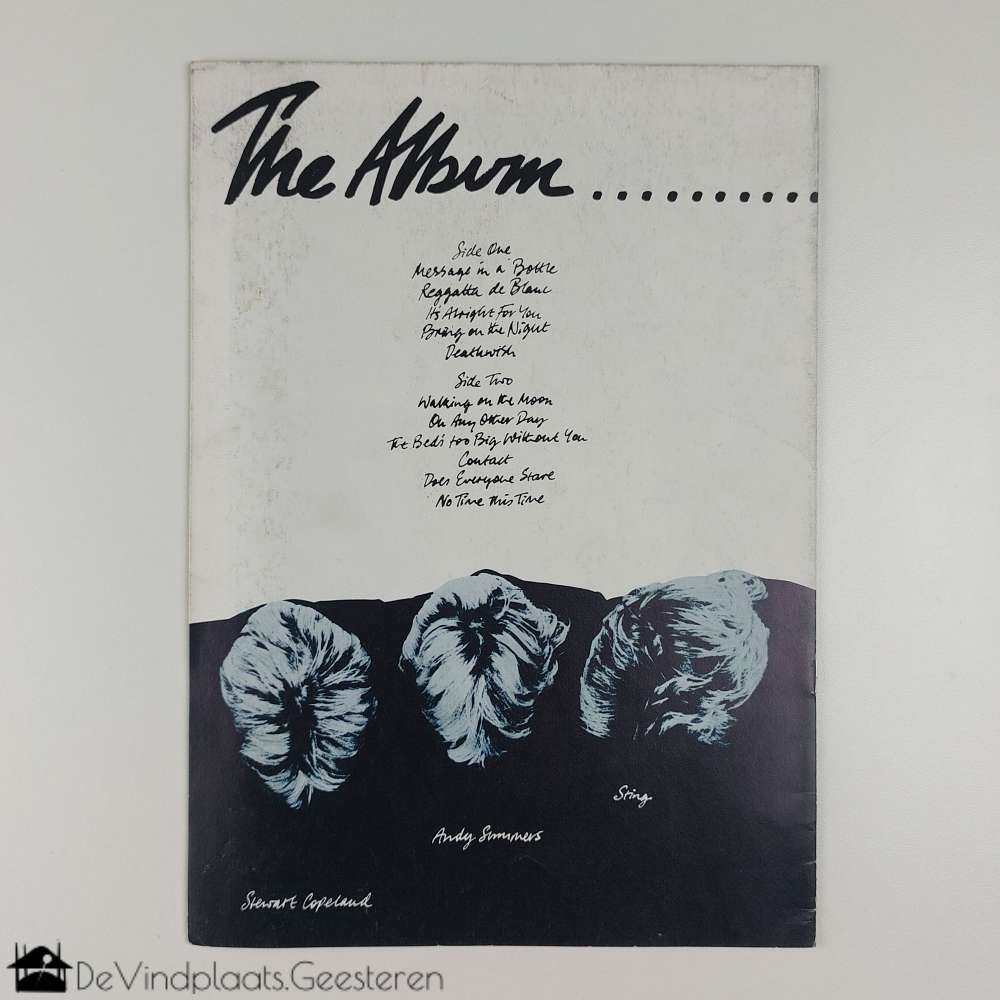 The Police - Vintage tour programmaboek - Afbeelding 6