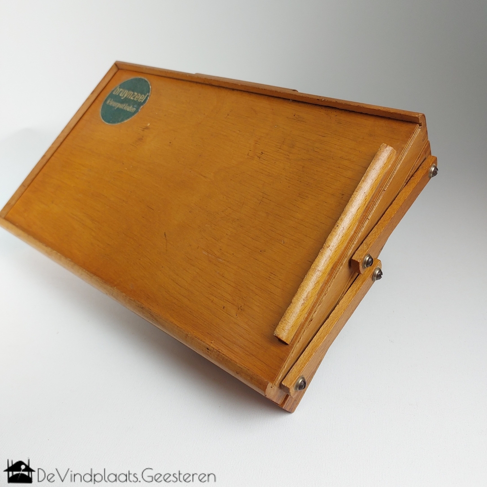 Vintage Bruynzeel accordeon potlooddoos - Afbeelding 7