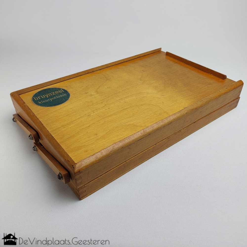 Vintage Bruynzeel accordeon potlooddoos - Afbeelding 6